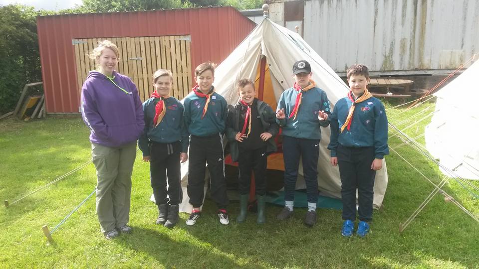 Scouts action photo